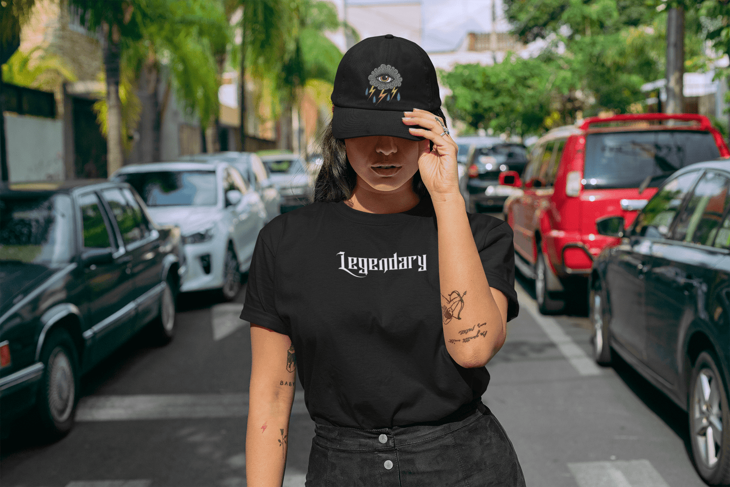 Legendary ltd. Black Eye of the Storm Snapback by Tim Dalton