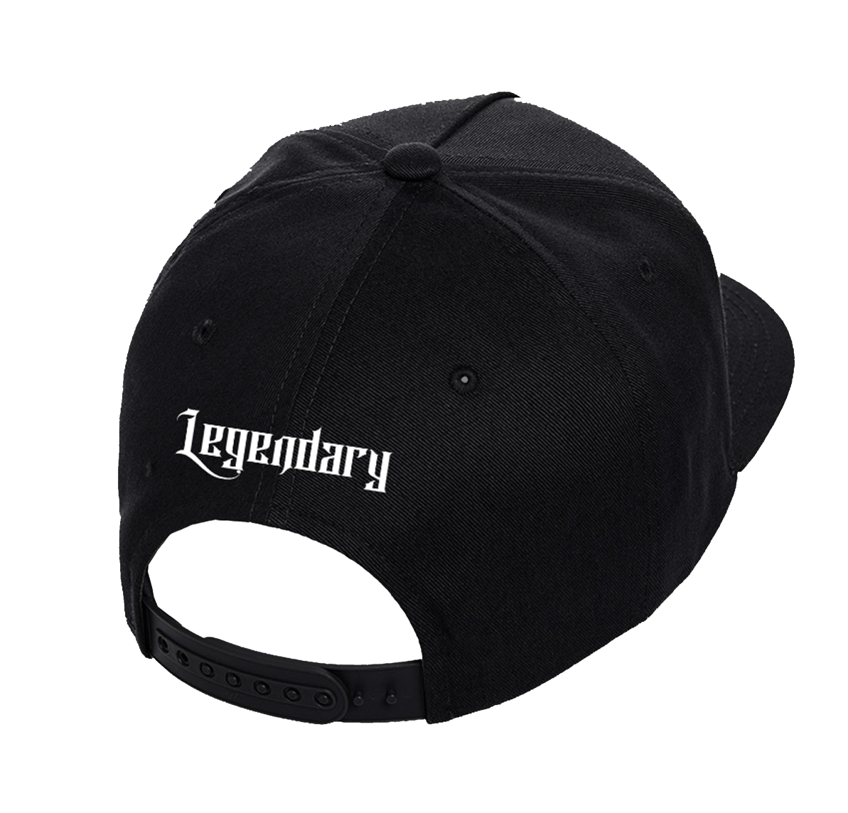 Legendary ltd. Black Sponger Snapback by Tim Dalton