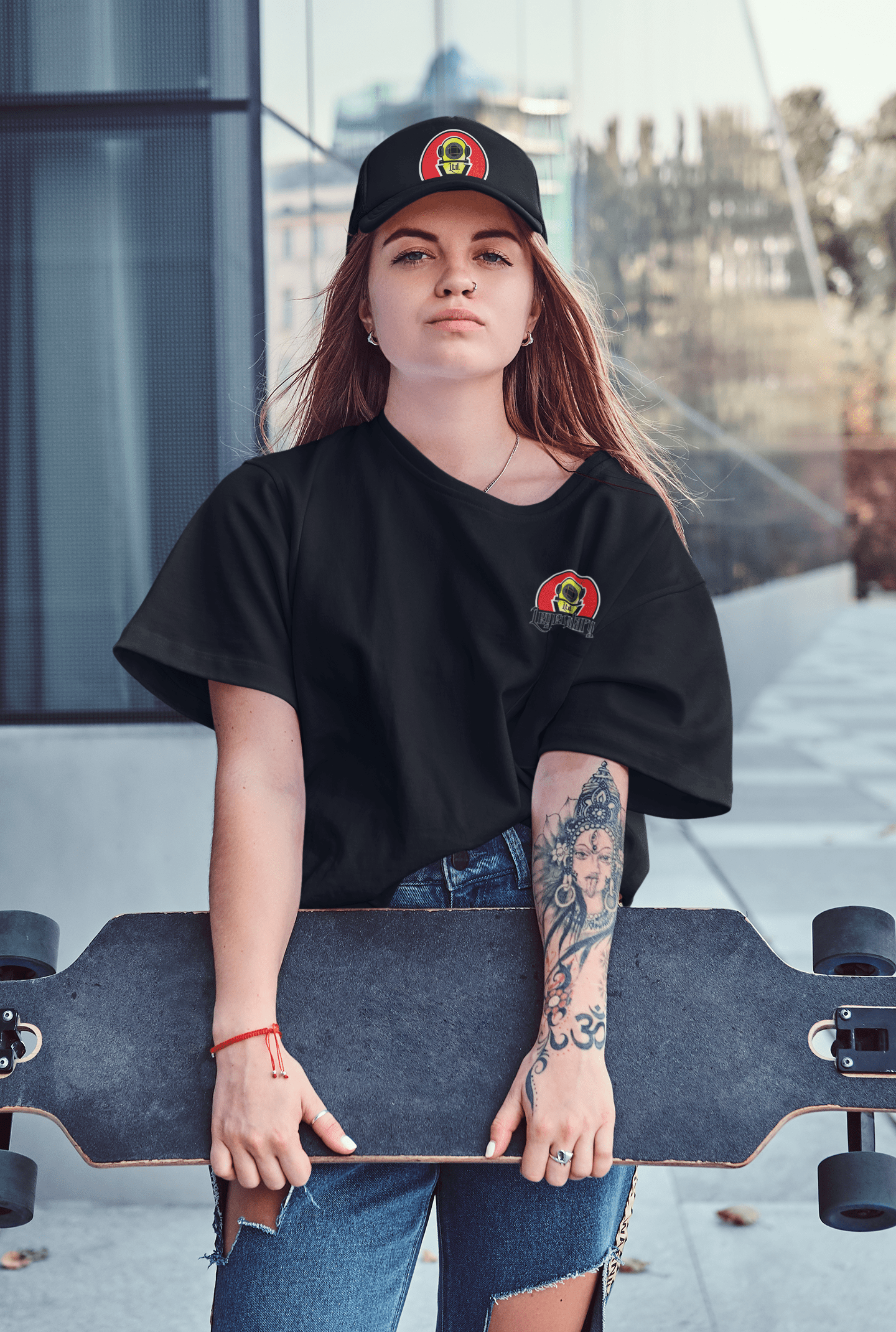 Legendary ltd. Black Traditional Sponger Snapback by Tim Dalton