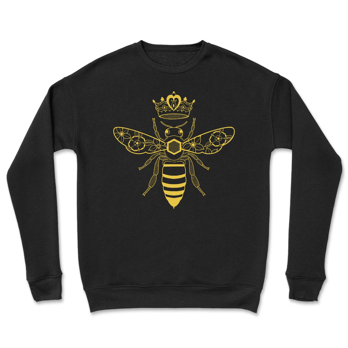 Queen Bee Sweatshirt – crewneck sweatshirt with original tattoo art by Legendary ltd.