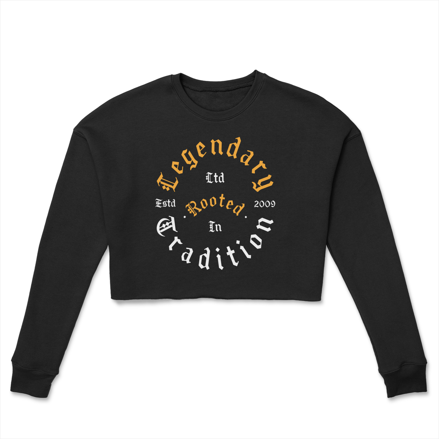 Legendary ltd. sweatshirt "Rooted in Tradition" Cropped Fleece Sweatshirt by Tim Dalton