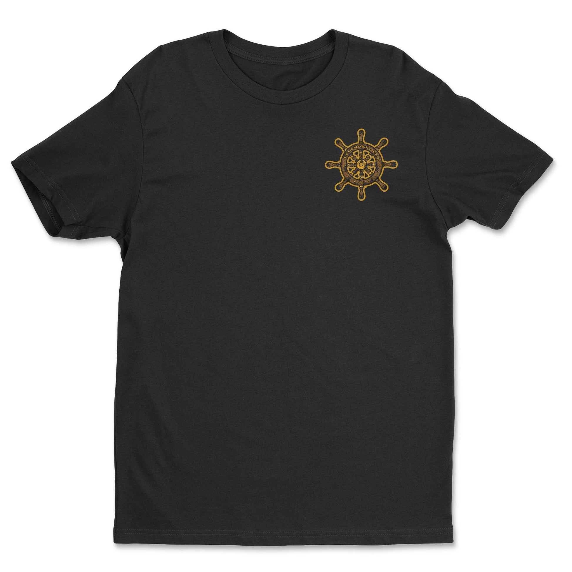 Legendary ltd. T SHIRT Distressed Ship Helm Tee