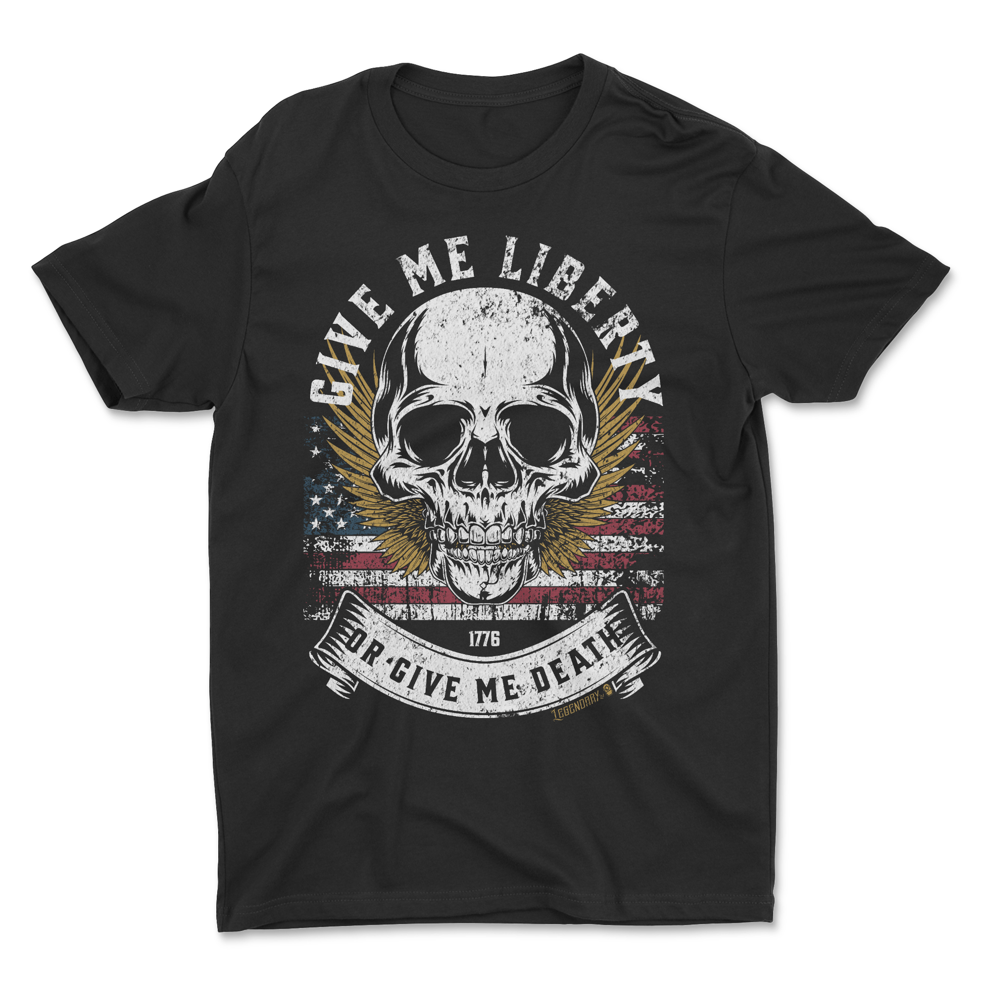 Legendary ltd. T SHIRT "Give Me Liberty" Tee from Veterans Florida x Legendary LTD
