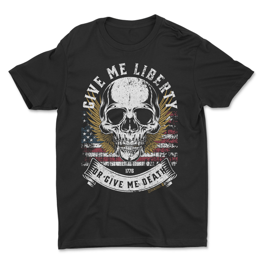 Legendary ltd. T SHIRT "Give Me Liberty" Tee from Veterans Florida x Legendary LTD