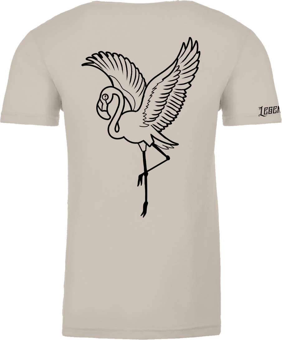 Legendary ltd. T SHIRT Minimalist Flamingo T-Shirt | Legendary LTD