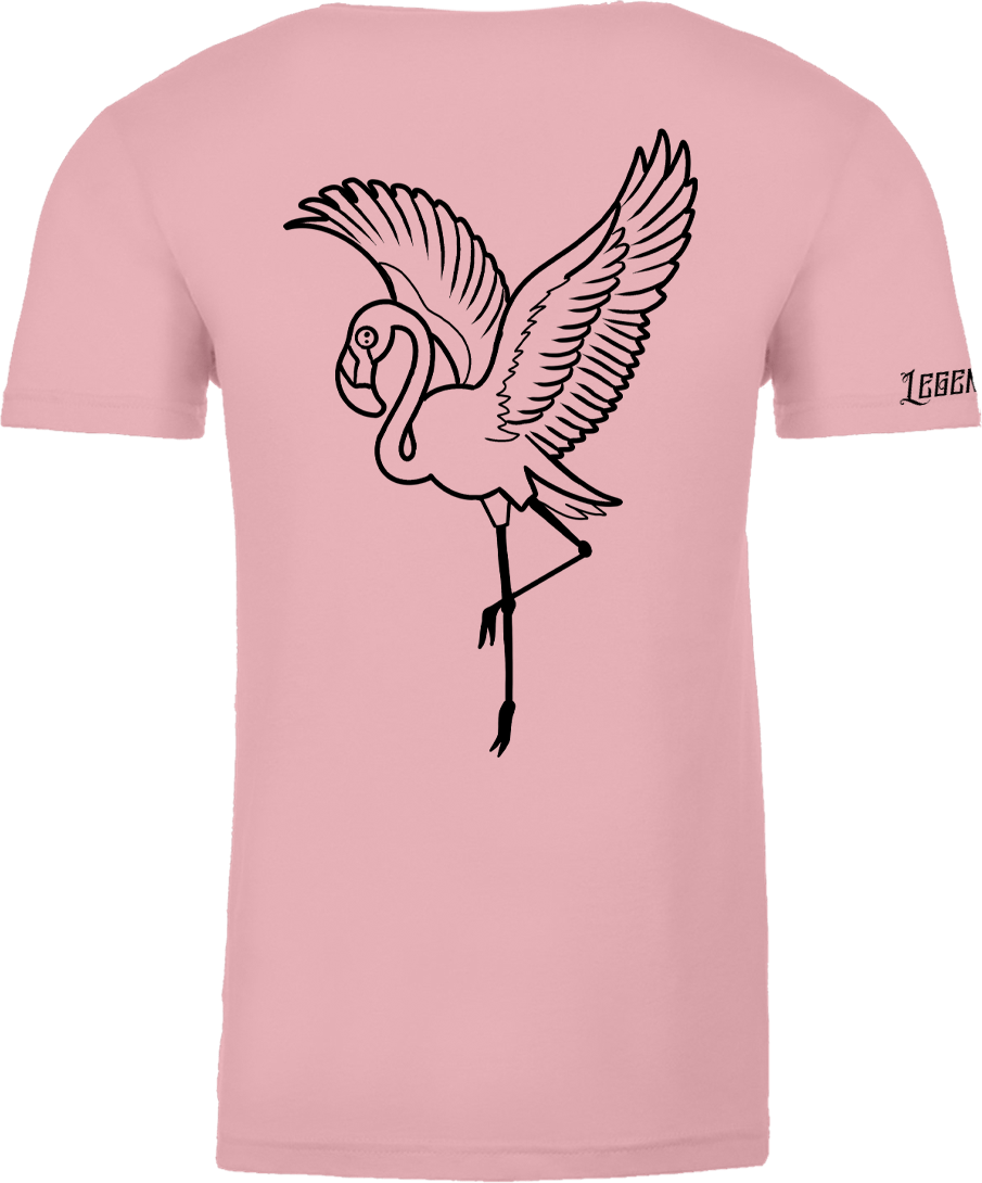 Minimalist Flamingo T-Shirt – additional view 3