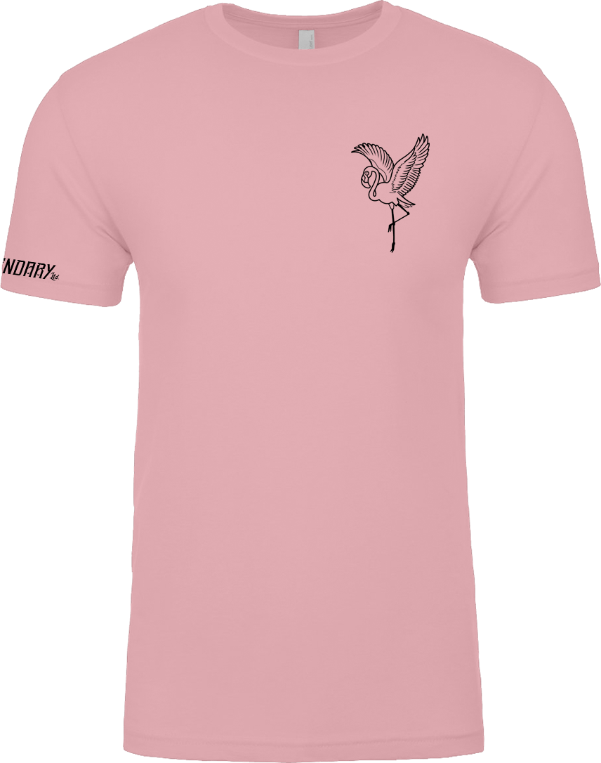 Minimalist Flamingo T-Shirt – additional view 2