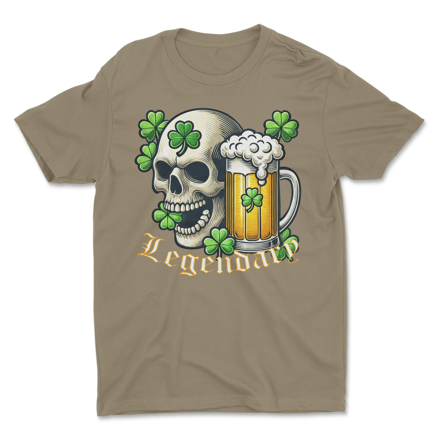 Skull and Beer Tee – additional view 2