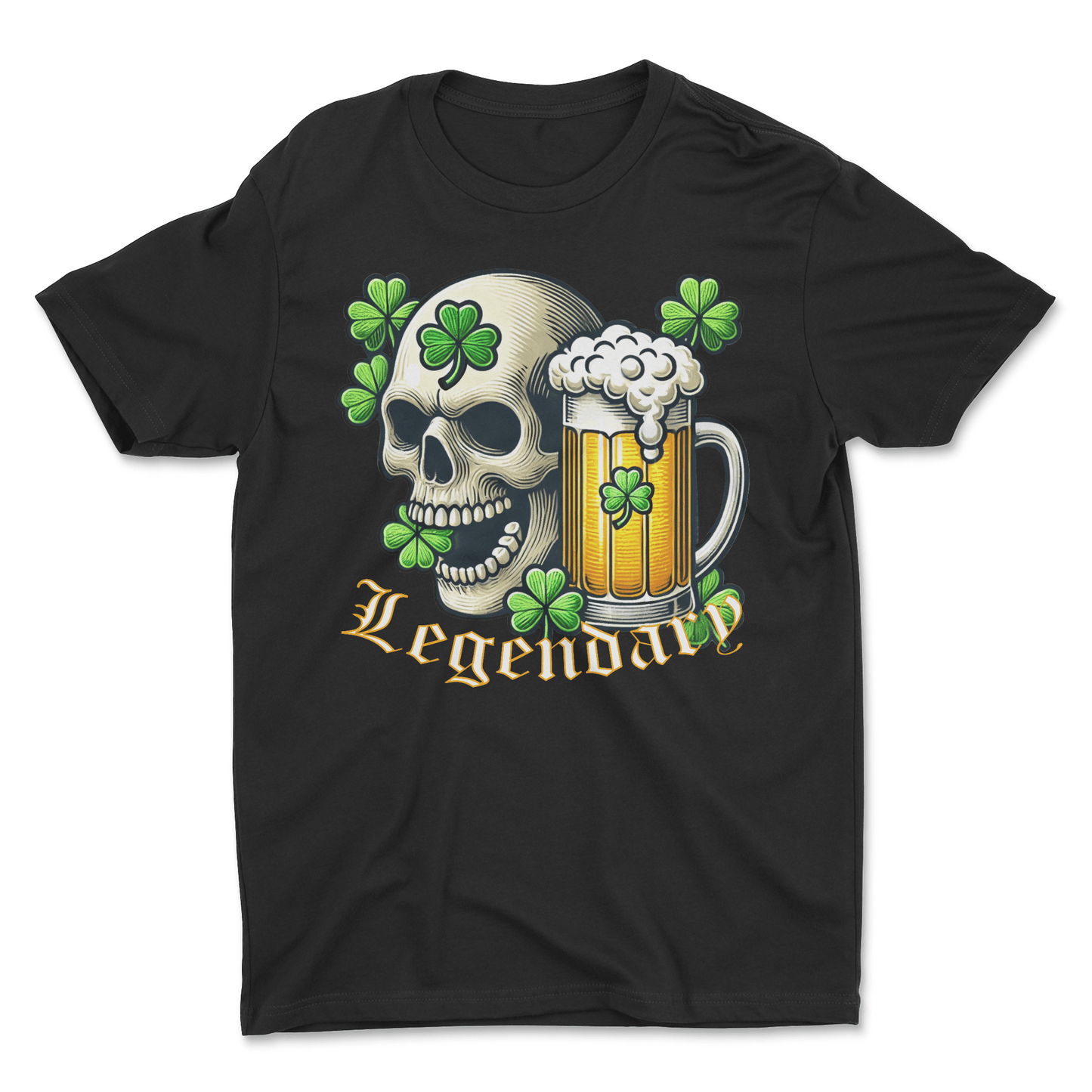 Legendary ltd. T SHIRT Skull and Beer
