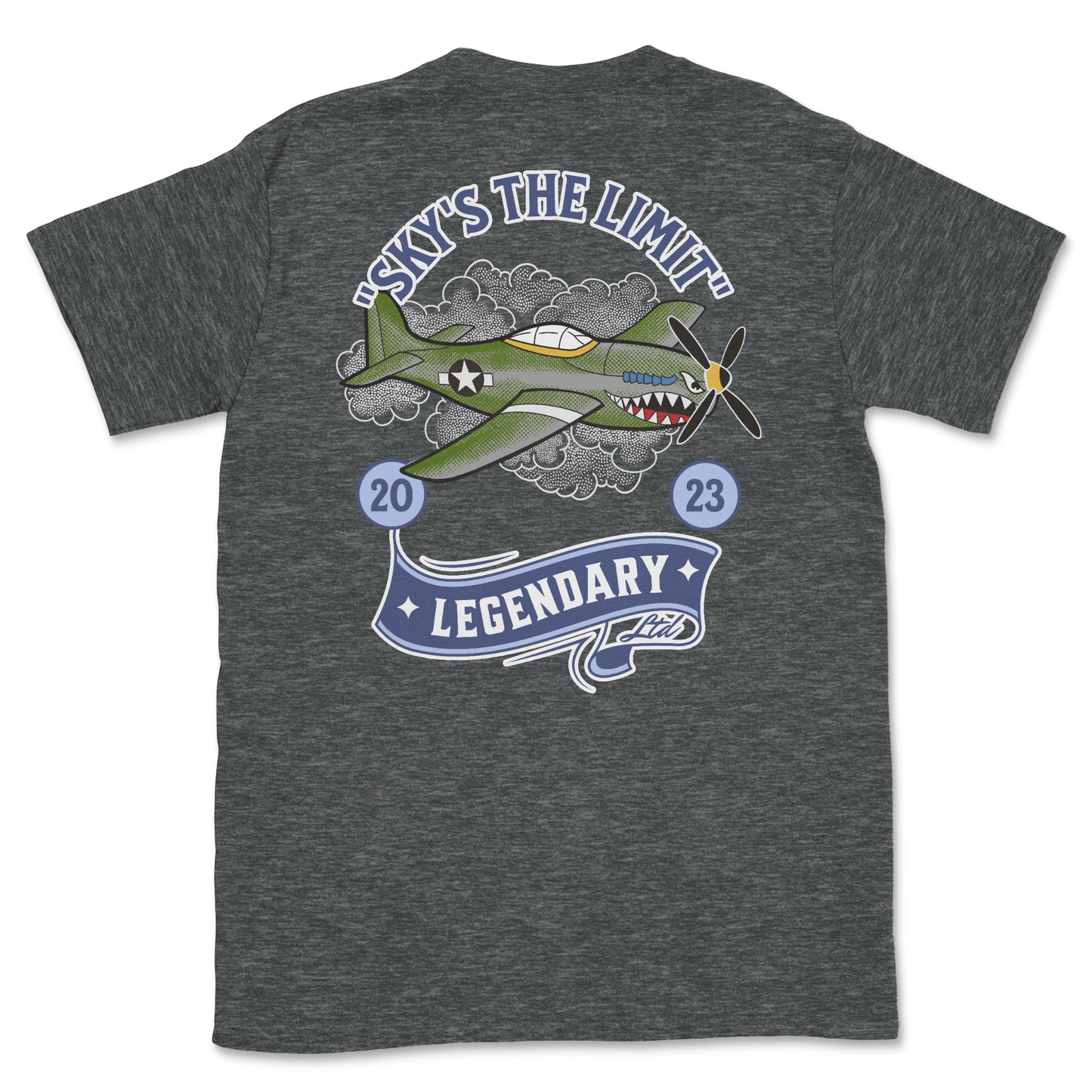 Legendary ltd. T SHIRT Sky's the Limit - Air and Sea Show Tee