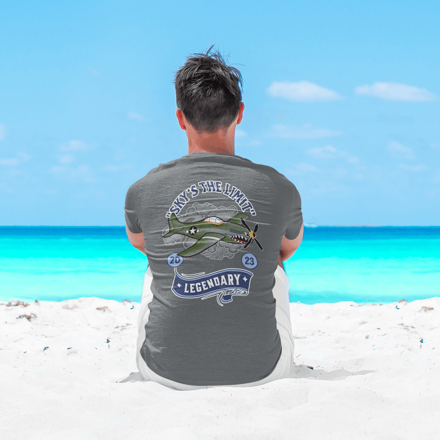 Legendary ltd. T SHIRT Sky's the Limit - Air and Sea Show Tee