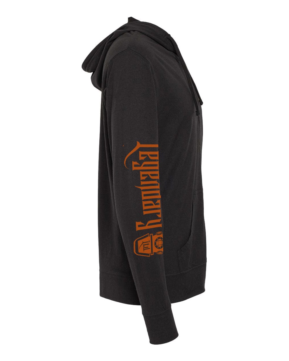 Lightweight Halloween Pumpkin Hoodie – additional view 3