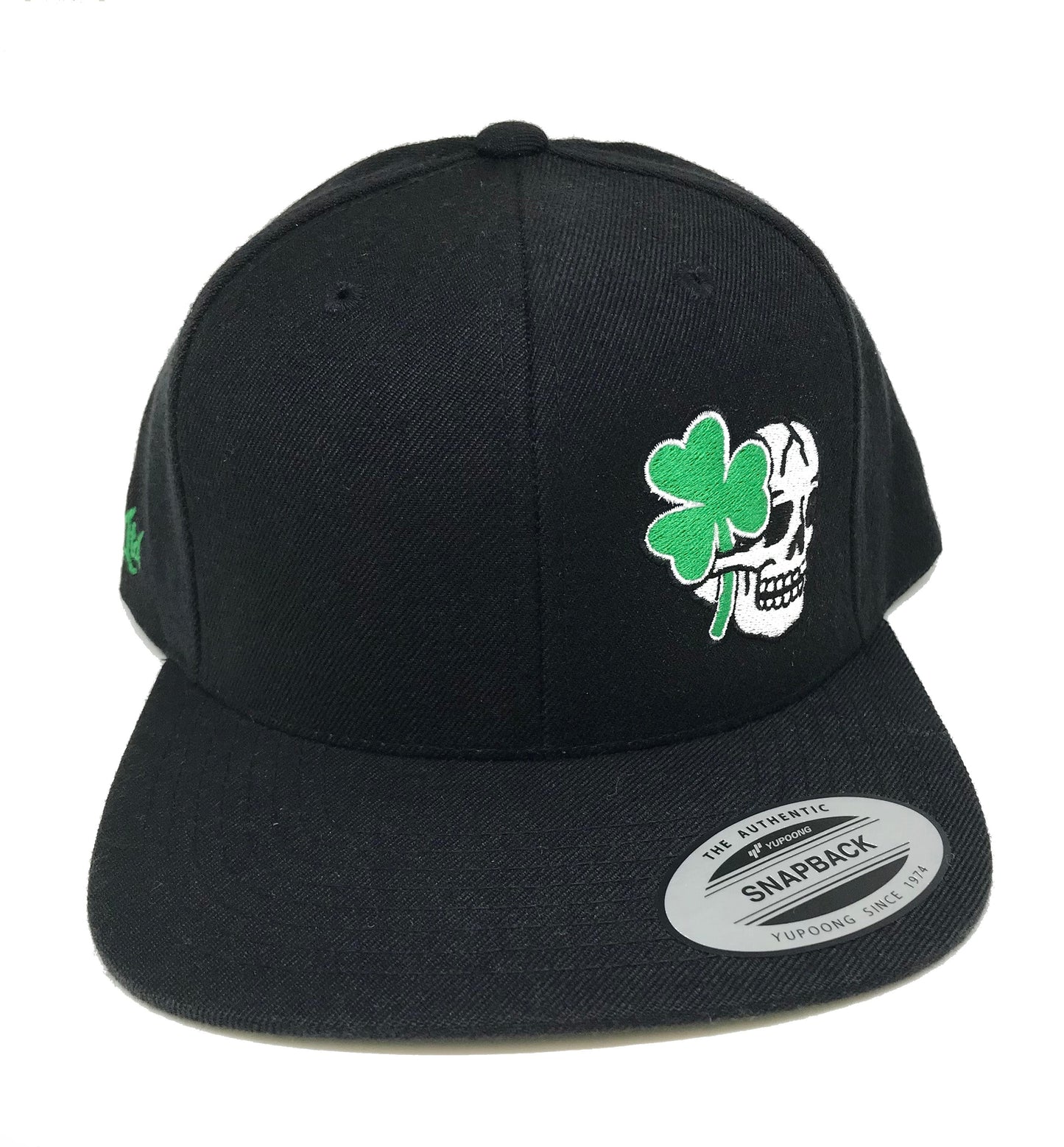 Legendary ltd. Shamrock Skull Black Snapback