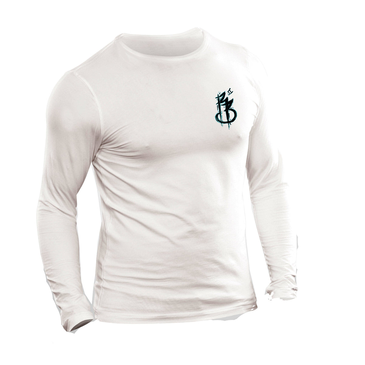 Shark vs Octopus Long Sleeve Performance Tee by Bob Braden – additional view 2