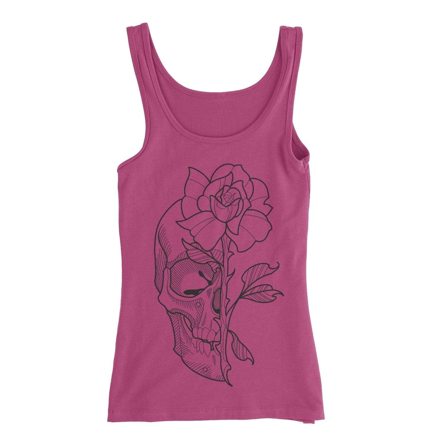 Skull Rose Tank