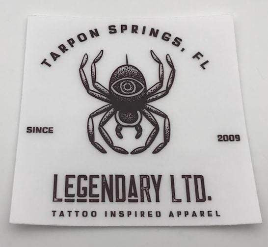 Legendary ltd. STICKER Spider Sticker
