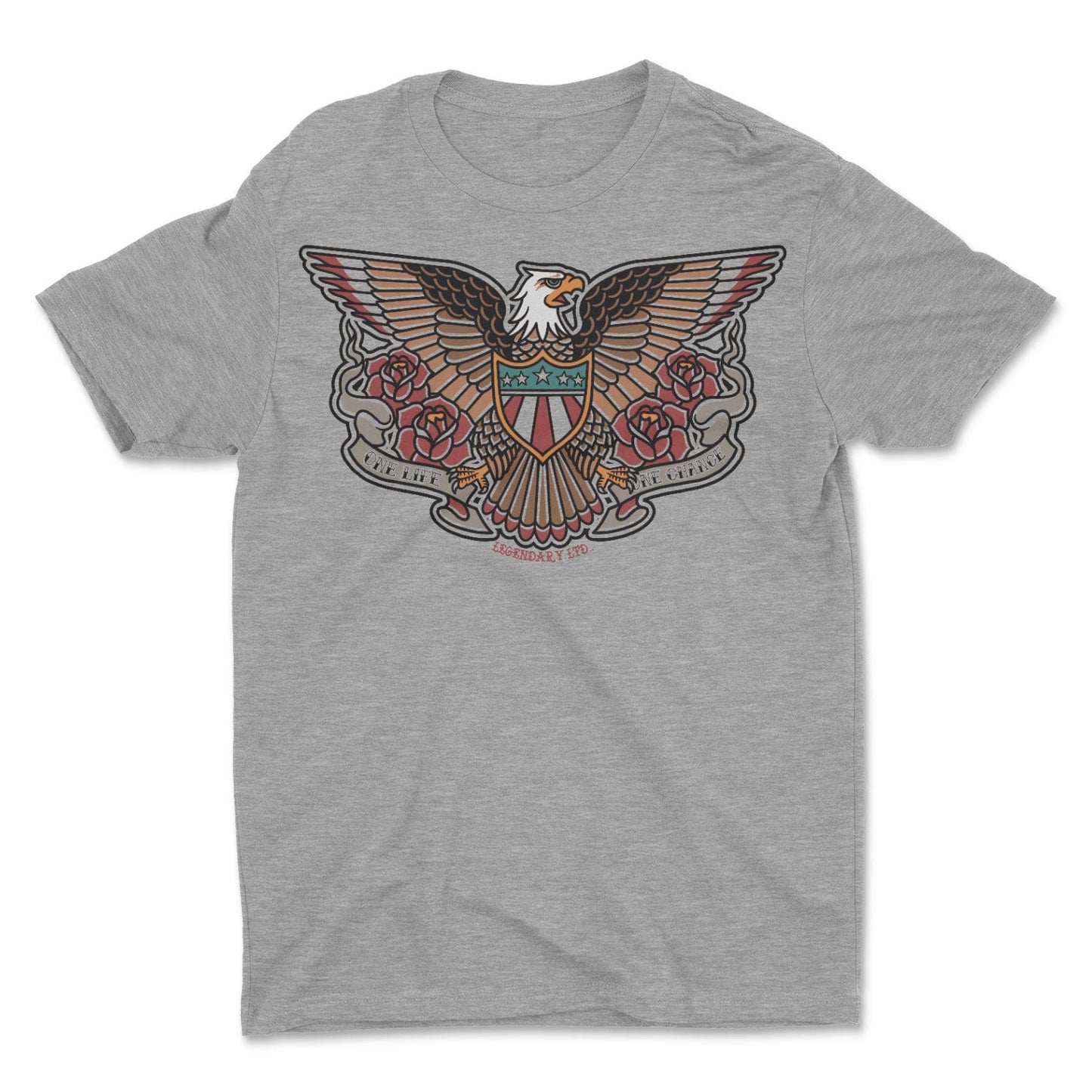 Legendary ltd. T SHIRT American Traditional Eagle Tee