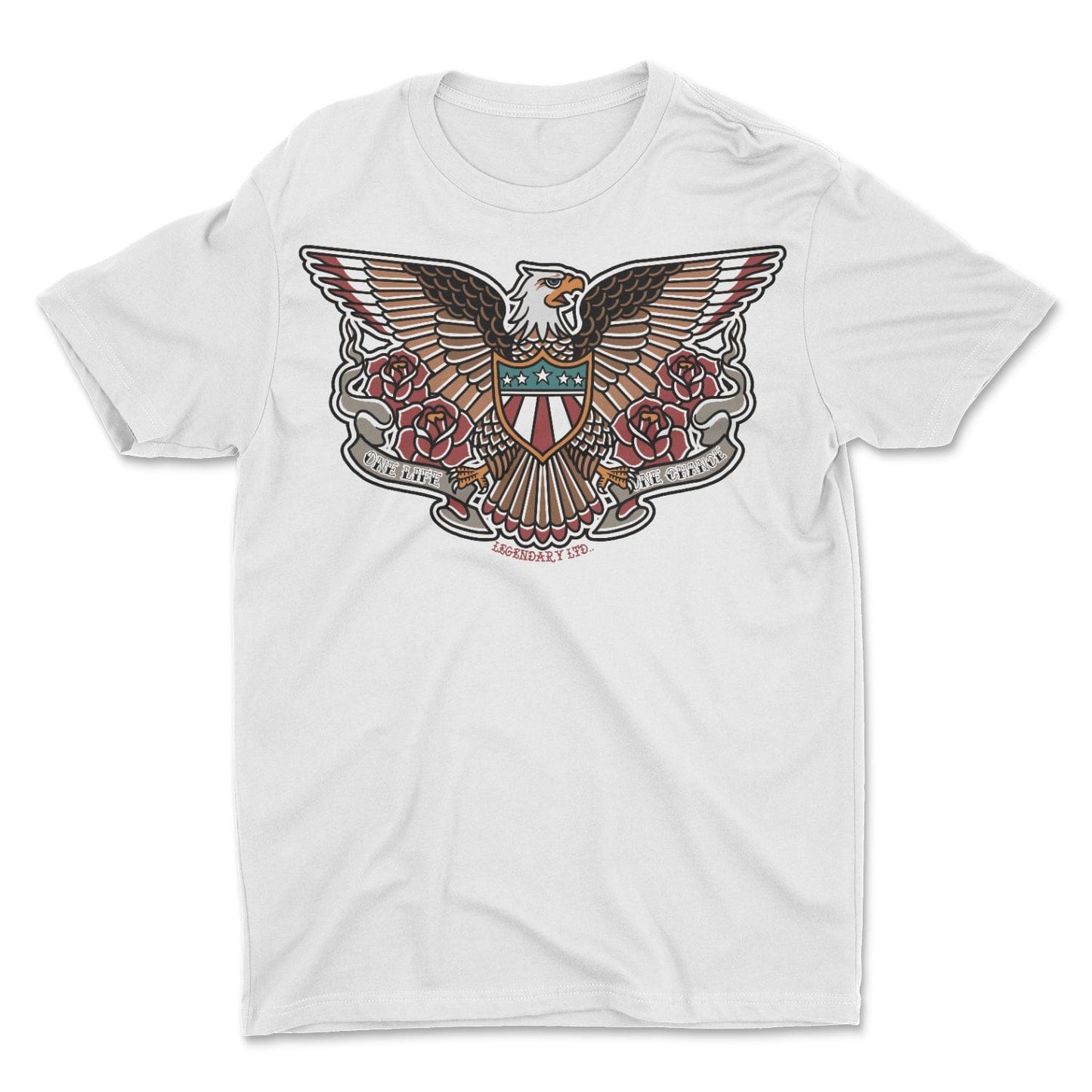 Legendary ltd. T SHIRT American Traditional Eagle Tee
