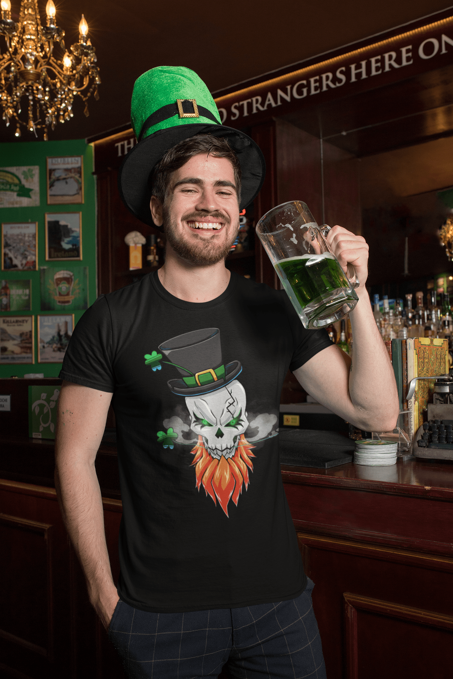 Legendary ltd. T SHIRT Bearded Leprechaun Tee by TY