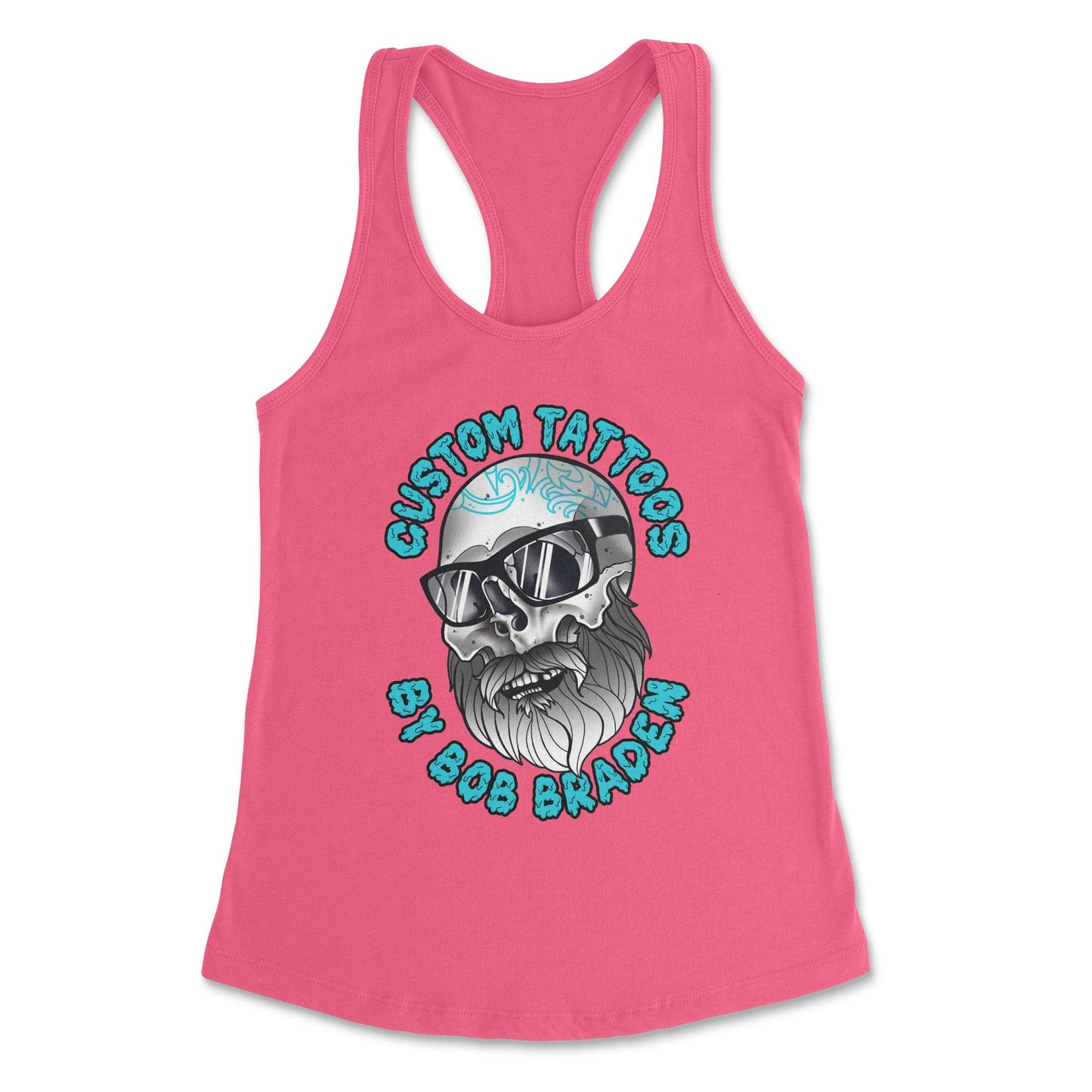 Bob Braden Zombie Racerback Tank – women's racerback tank top with original tattoo art by Legendary ltd.