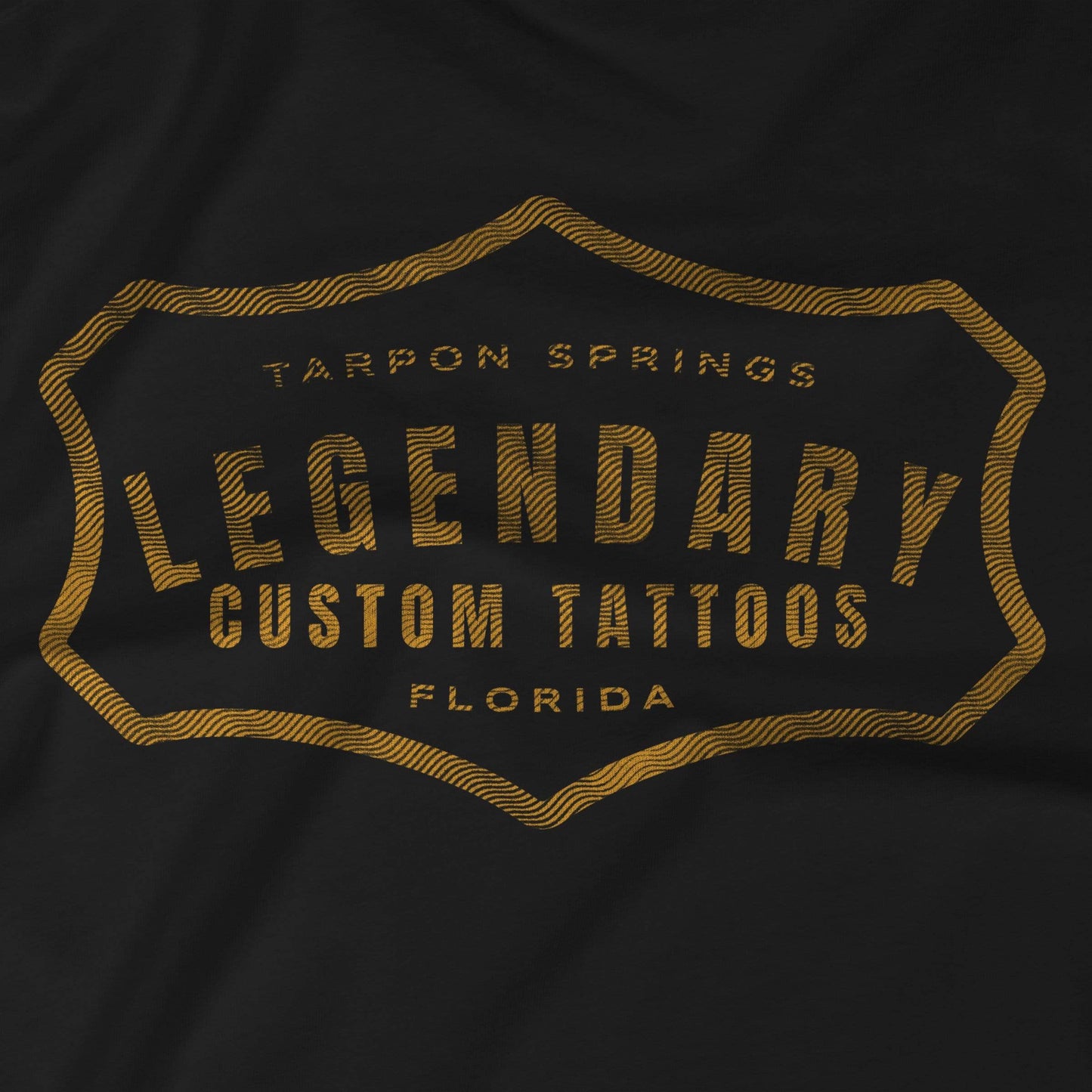 Legendary ltd. T SHIRT Legendary Gold Badge