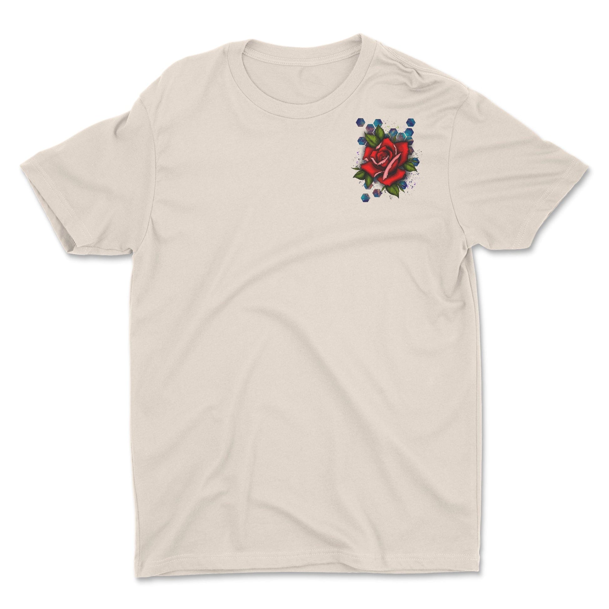 Legendary ltd. T SHIRT Rose and Stained Glass Tee by Kaylee