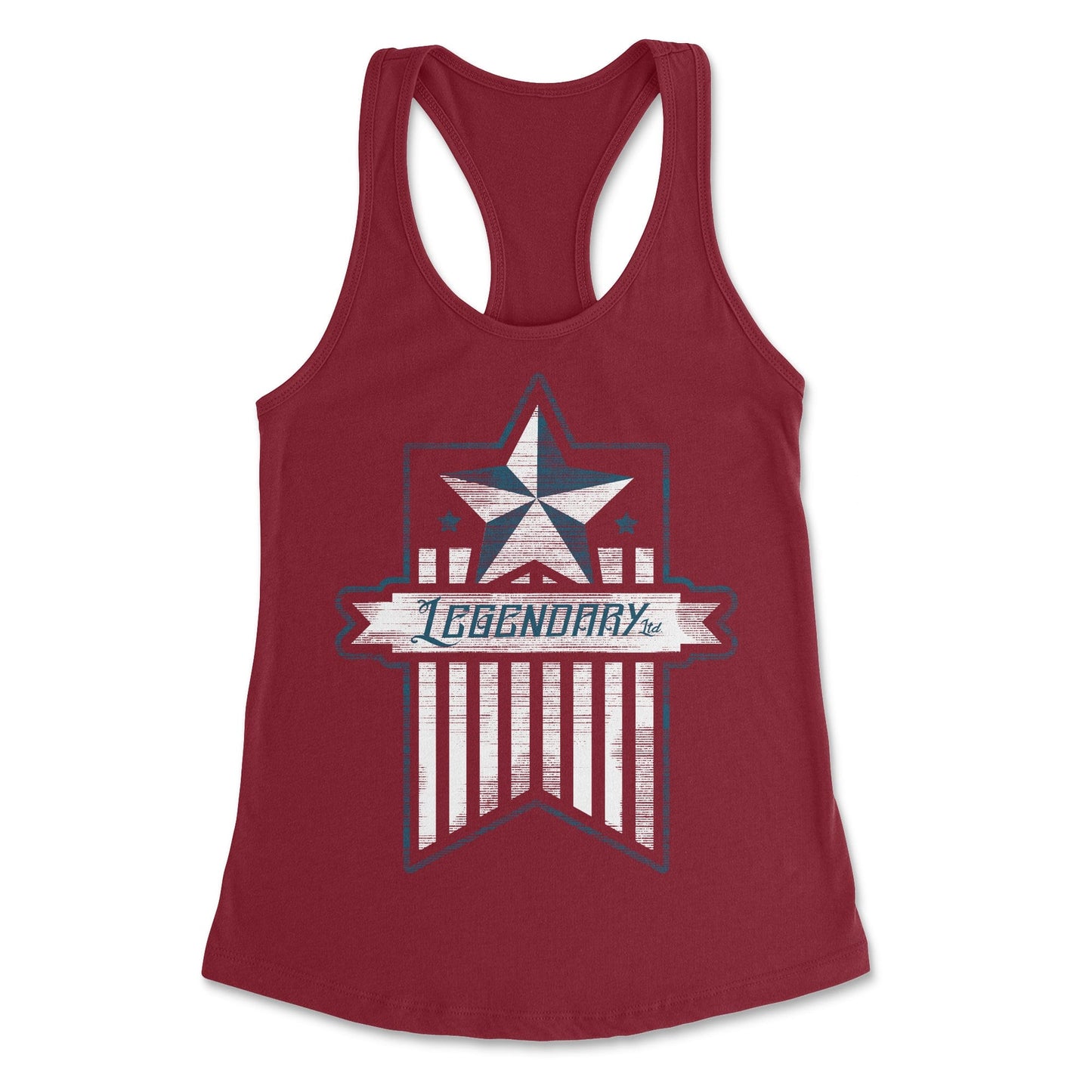 Legendary ltd. Tank American Banner Racerback Tank