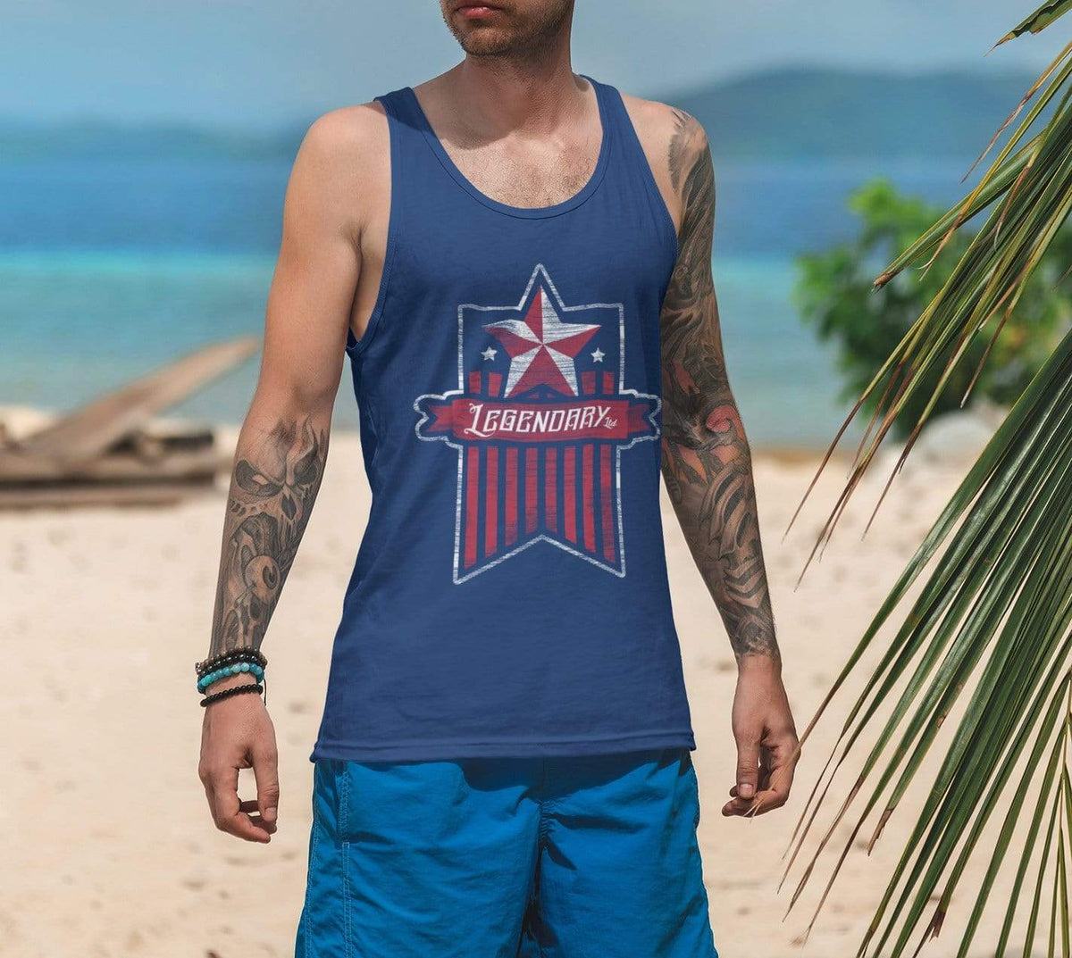 American Banner Men's Tank – additional view 2