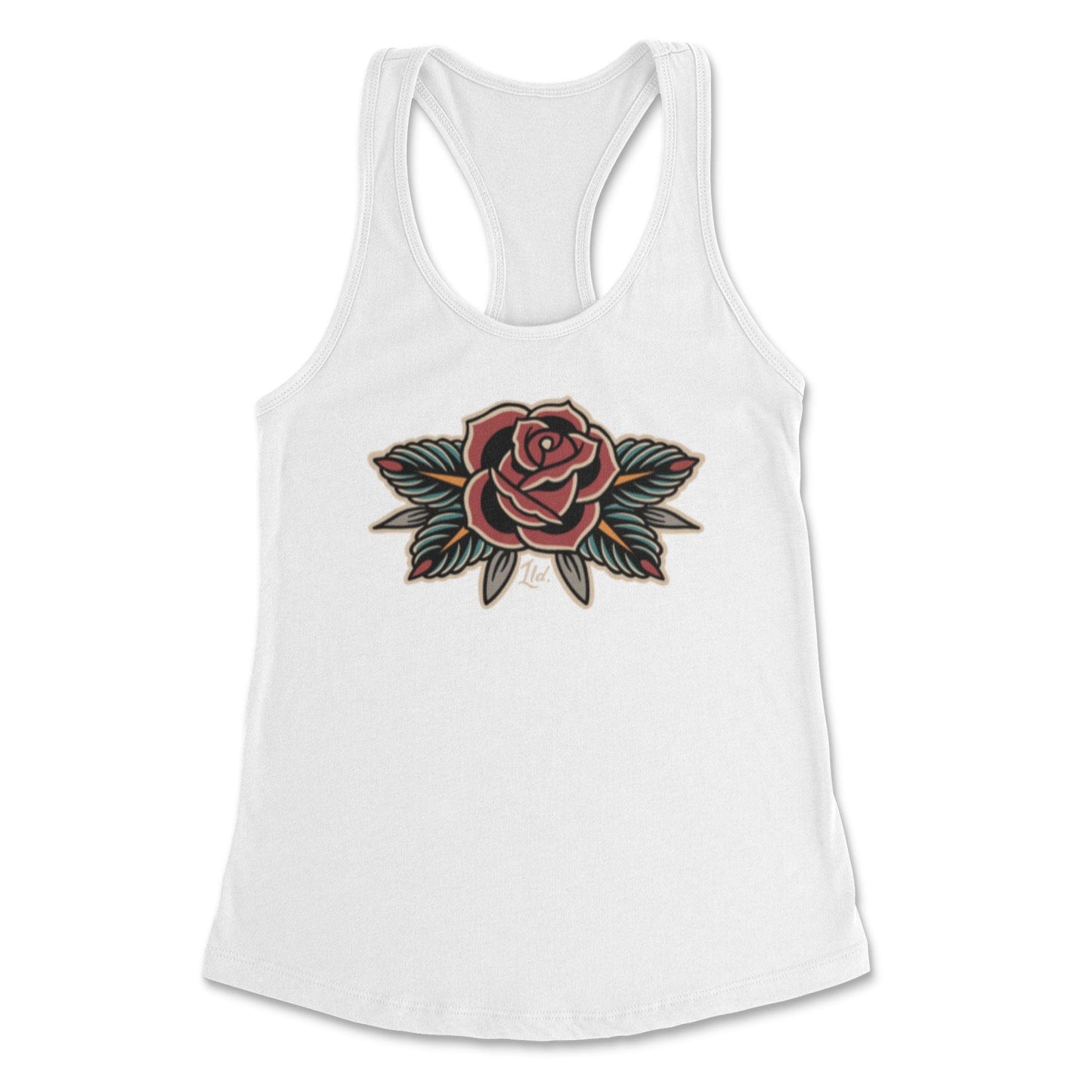 Legendary ltd. Traditional Rose Racerback Tank