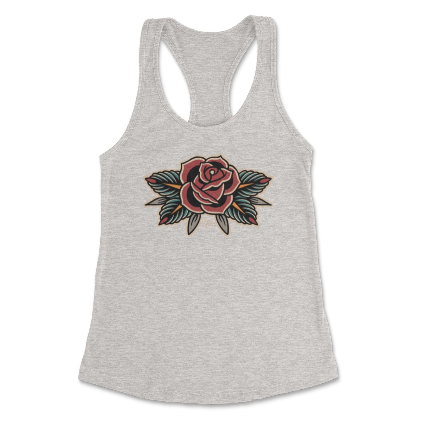 Legendary ltd. Traditional Rose Racerback Tank