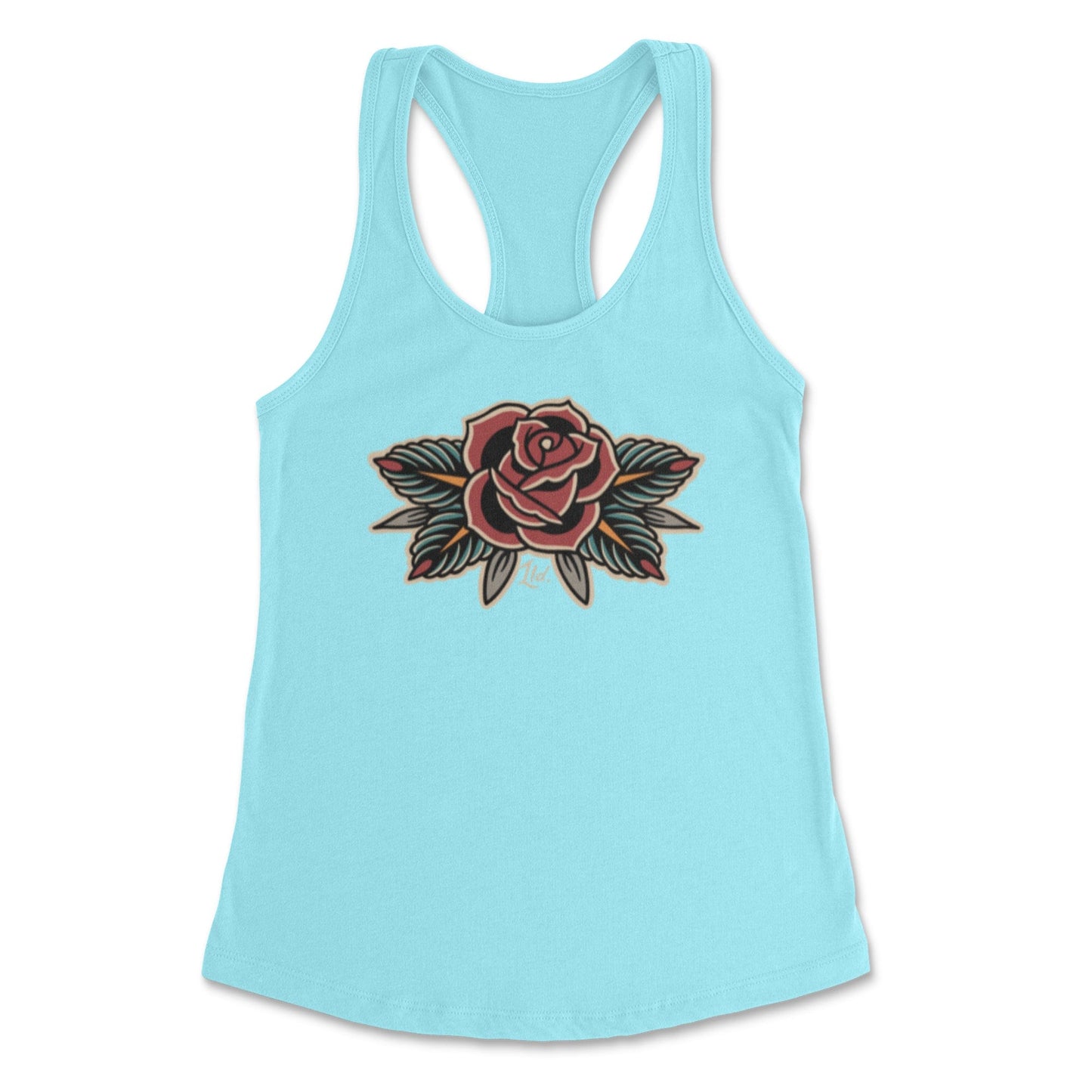 Legendary ltd. Traditional Rose Racerback Tank
