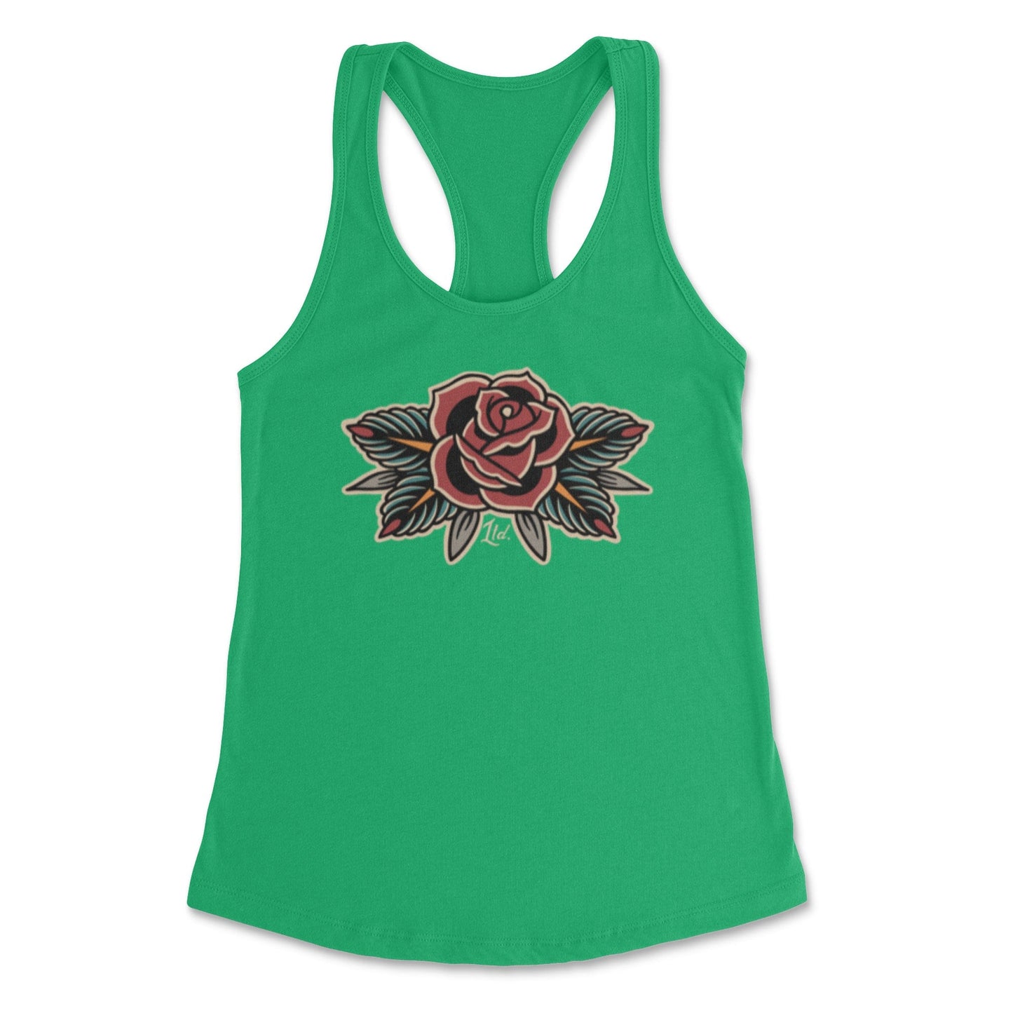 Legendary ltd. Traditional Rose Racerback Tank