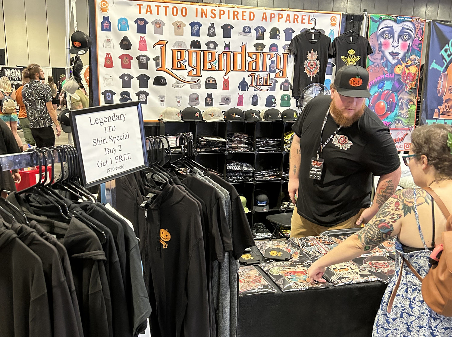 Villain Arts Tattoo Convention 2022 Legendary ltd.
