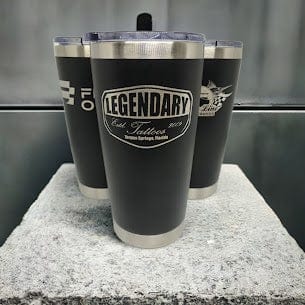 Legendary ltd. Drinkware Legendary Laser-Engraved Tumbler – 20oz Stainless Steel