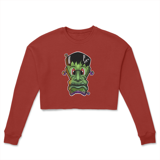 Legendary ltd. sweatshirt Frankenstein Cropped Fleece Sweatshirt