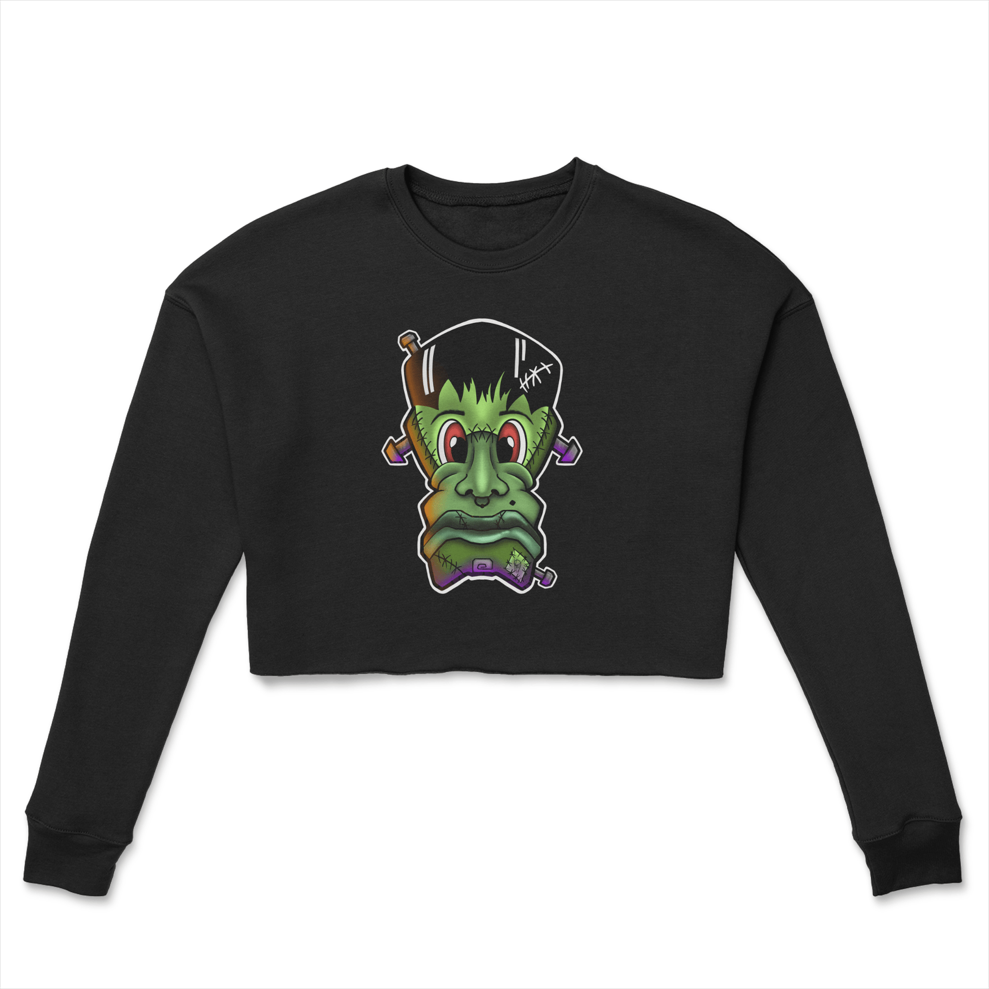 Legendary ltd. sweatshirt Frankenstein Cropped Fleece Sweatshirt by Kaylee