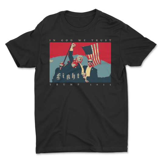 Legendary ltd. T SHIRT "Fight" Trump 2024 Tee