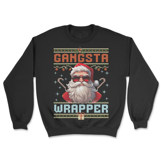 Legendary ltd. T SHIRT Gangsta Wrapper Christmas Sweatshirt