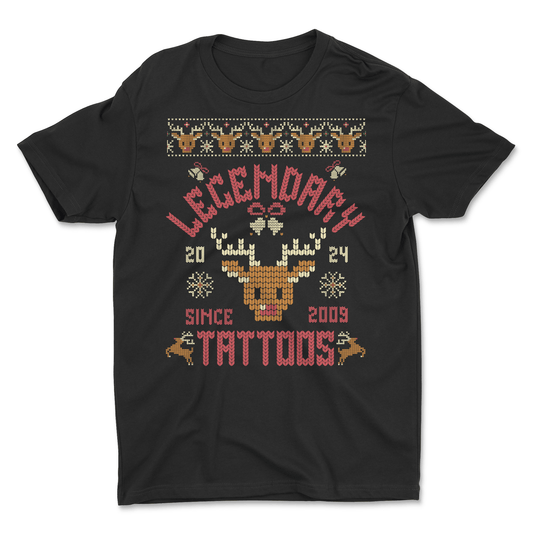 Legendary ltd. T SHIRT Legendary Tattoos Ugly Christmas Sweater Tee