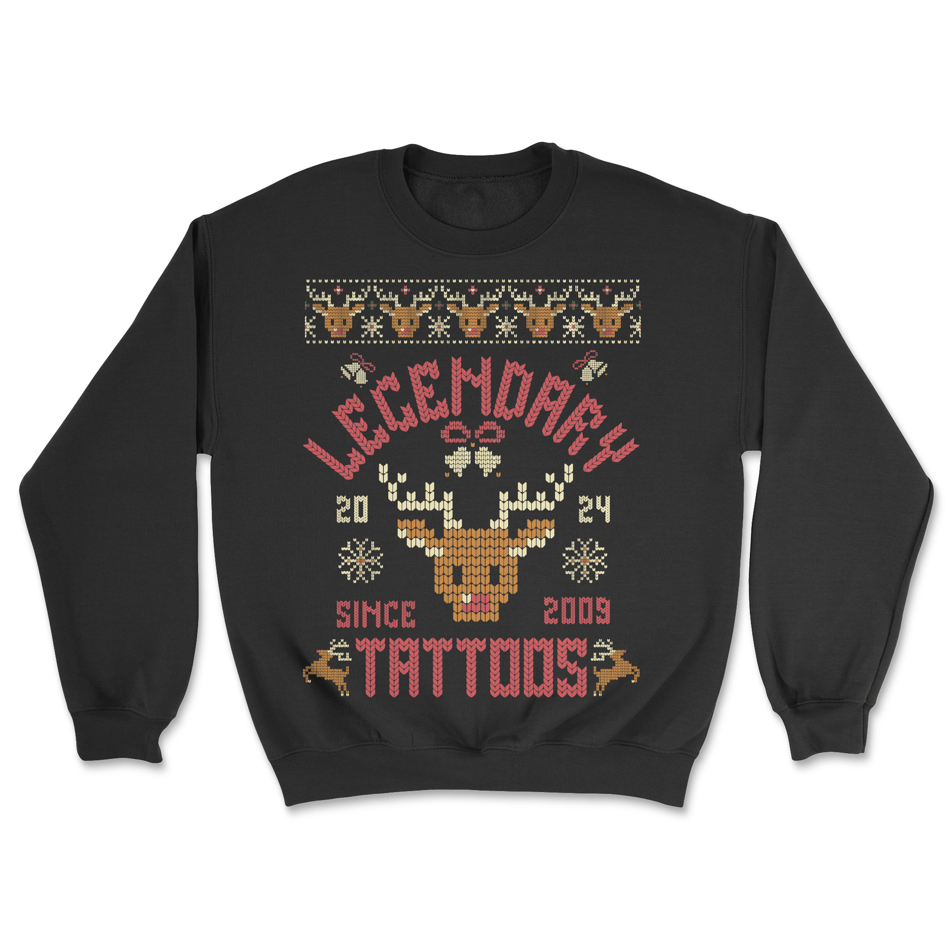 Legendary ltd. T SHIRT Legendary Tattoos Ugly Christmas Sweatshirt