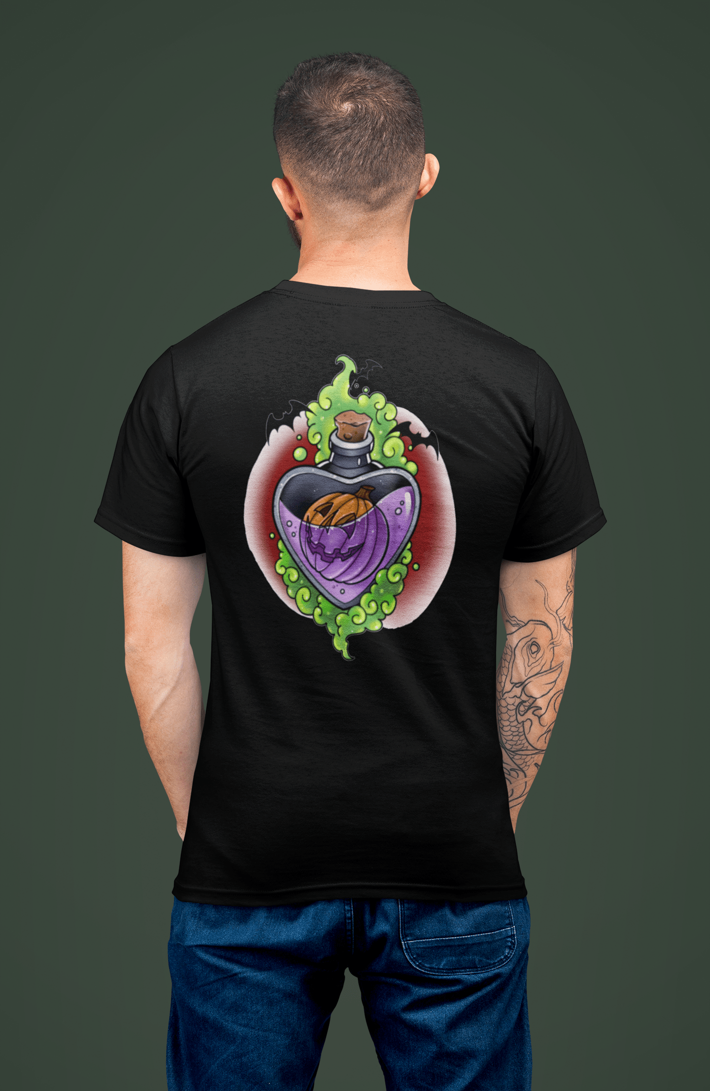 Legendary ltd. T SHIRT Pumpkin Potion Tee by Bob Braden