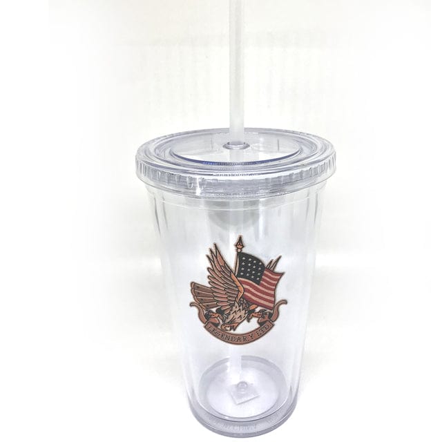 Legendary ltd. Apparel & Accessories Traditional Eagle with American Flag Tumbler