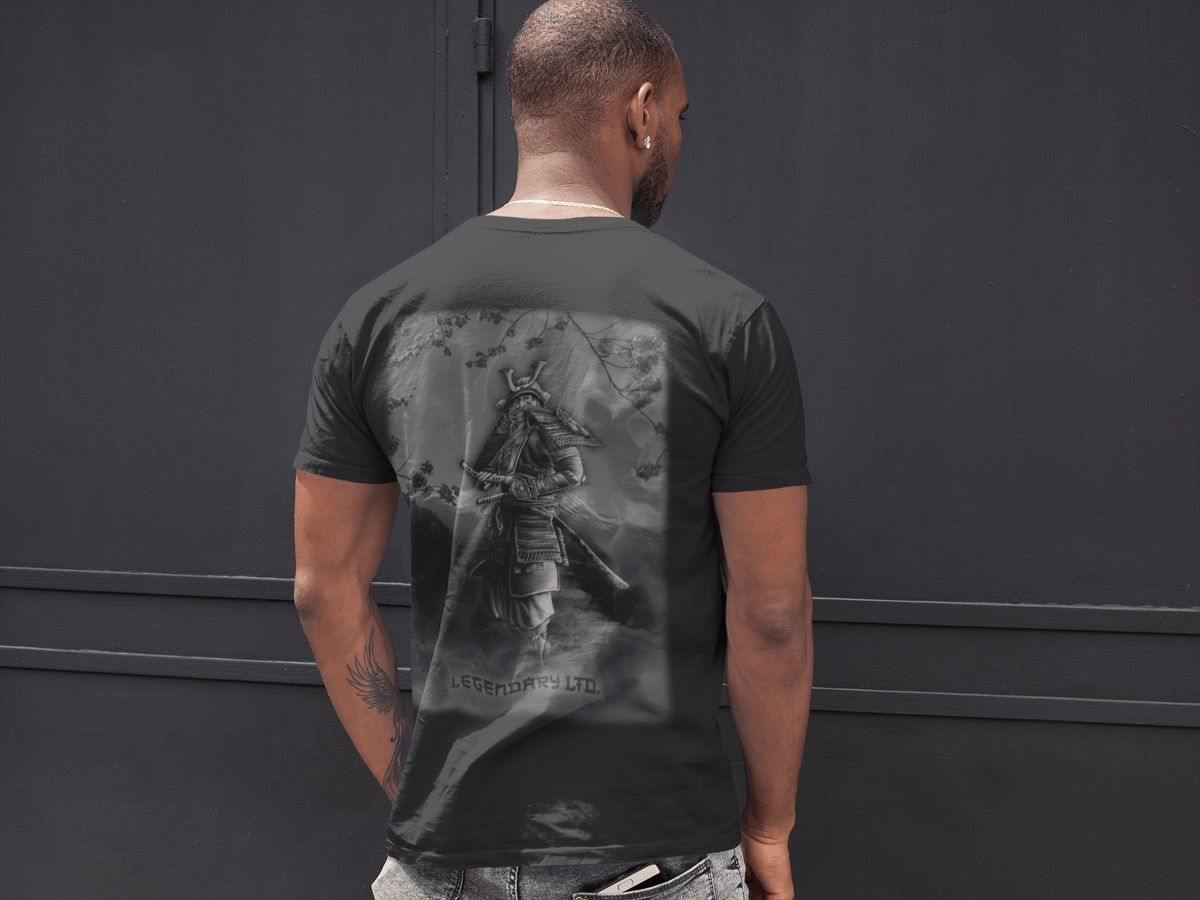 Samurai in Smoke Warrior Tee – additional view 2