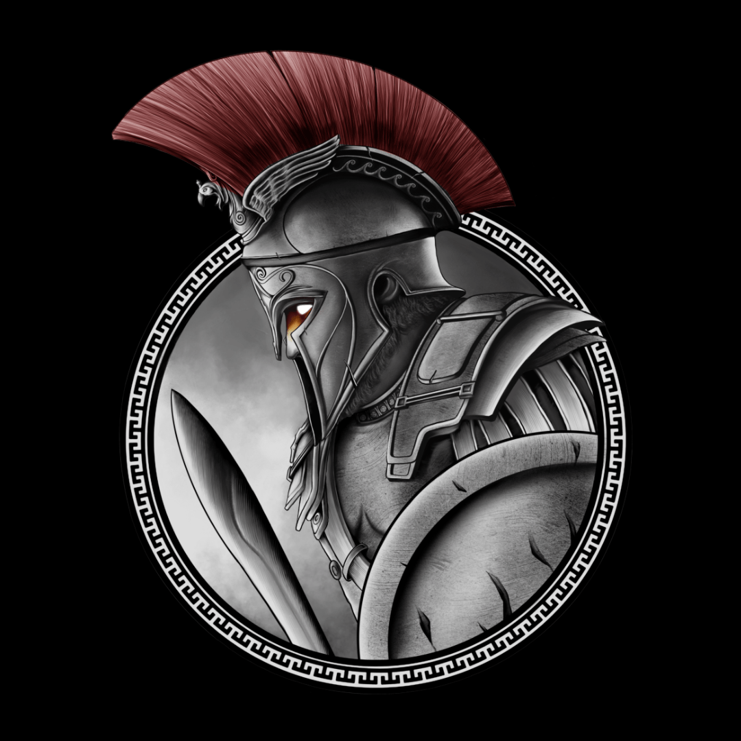 Spartan helmet ✨ IG: @ carlota.tattoo #spartan #tattoo #fyp #finelinet... |  TikTok