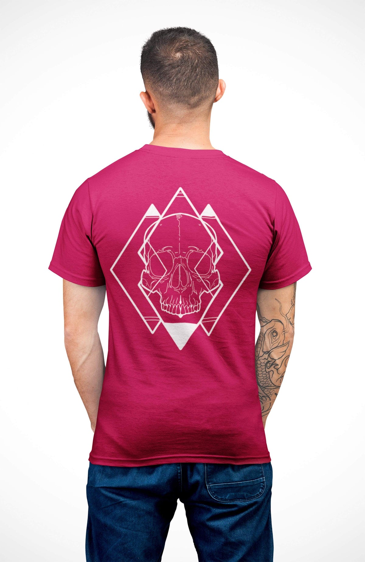 Geometric Skull Tee – additional view 2